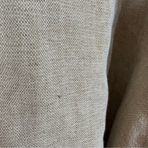 Nicole Miller Utility Vest Blouse Women’s Sz Small Linen Blend Quiet Luxury - Picture 10 of 12